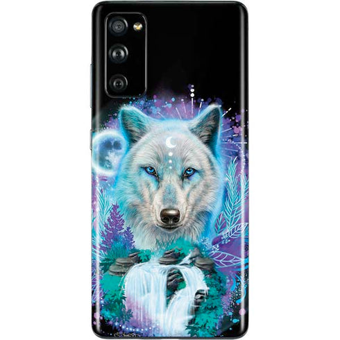 Night Wolf by Sheena Pike Galaxy S20 Fan Edition Skin